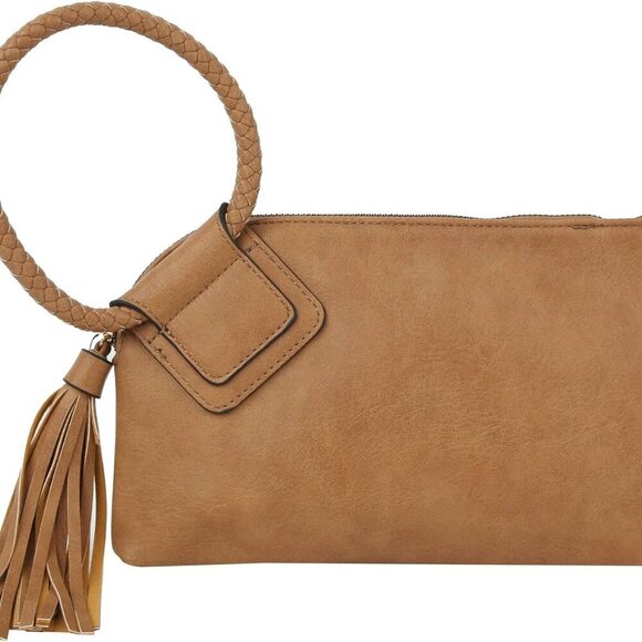 Women's Vegan Leather Clutch Wallet Wristlet Purse Small Organizer